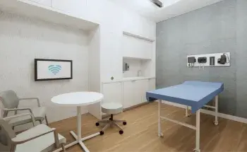 Architectural rendering of part of an IntuneHealth center