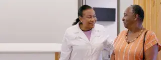 Dr. Chamblin and Helen